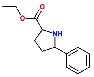 (image for) MCYP0020 5-Phenyl-pyrrolidine-2-carboxylic acid ethyl ester